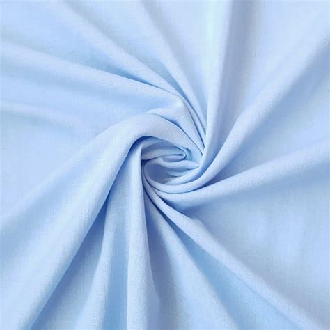 pale blue cotton fabric